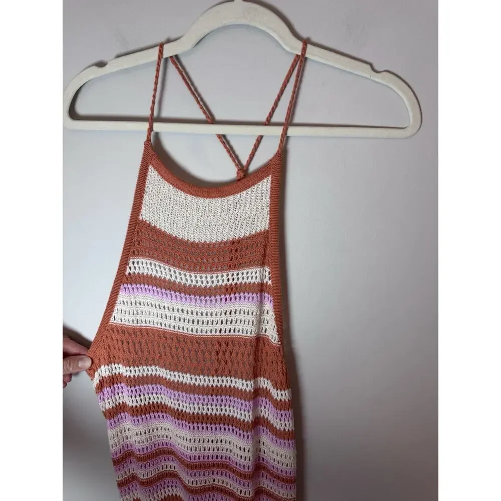 LSpace Allegra Crochet Maxi Dress Sz XL $154 NWT